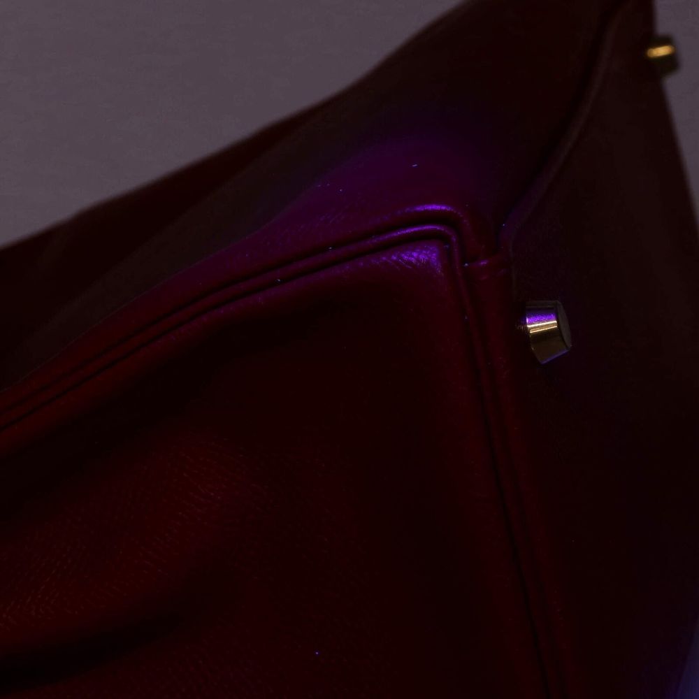 Hermes Kelly Handbag Rouge Vif #78050H84B - Picture 13 of 14